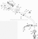 Part Location Diagram of 753-05266 Husky THROTTLE CABLE ASM